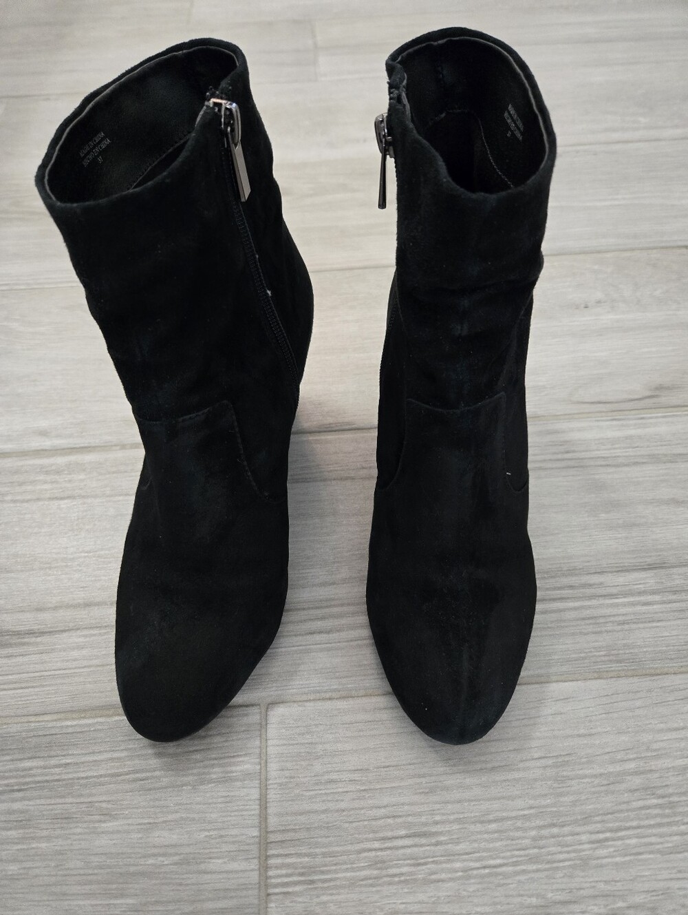 ALDO Women's Black Suede Ankle Boots European Size 37